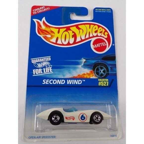 Die Cast Hot Wheels 1996 Second Wind Collector 527 Open-Air Speedster 1:64 16810 - Picture 1 of 8